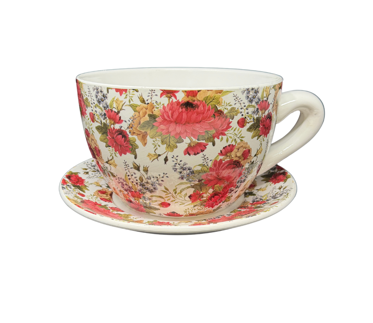 Dolomite Teacup and Saucer Set (4 PC) - Thompson Wholesale, Inc.