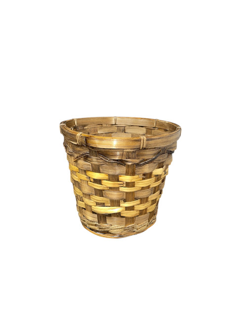 Stained Rattan Pot Covers (24 PC)