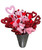 Glitter Heart Puff Picks (111 PC)