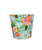 Floral Metal Pots (12 PC)