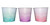 Watercolor/Ombre Metal Pots (12 PC)