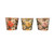 Floral Copper Round 5" Metal Pots (24 PC)