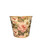 Floral Copper Round 6 ¾" Metal Pots (24 PC)