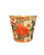 Floral Copper Round 6 ¾" Metal Pots (24 PC)