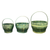 Deco Colored Flex Handle Bushel Baskets 