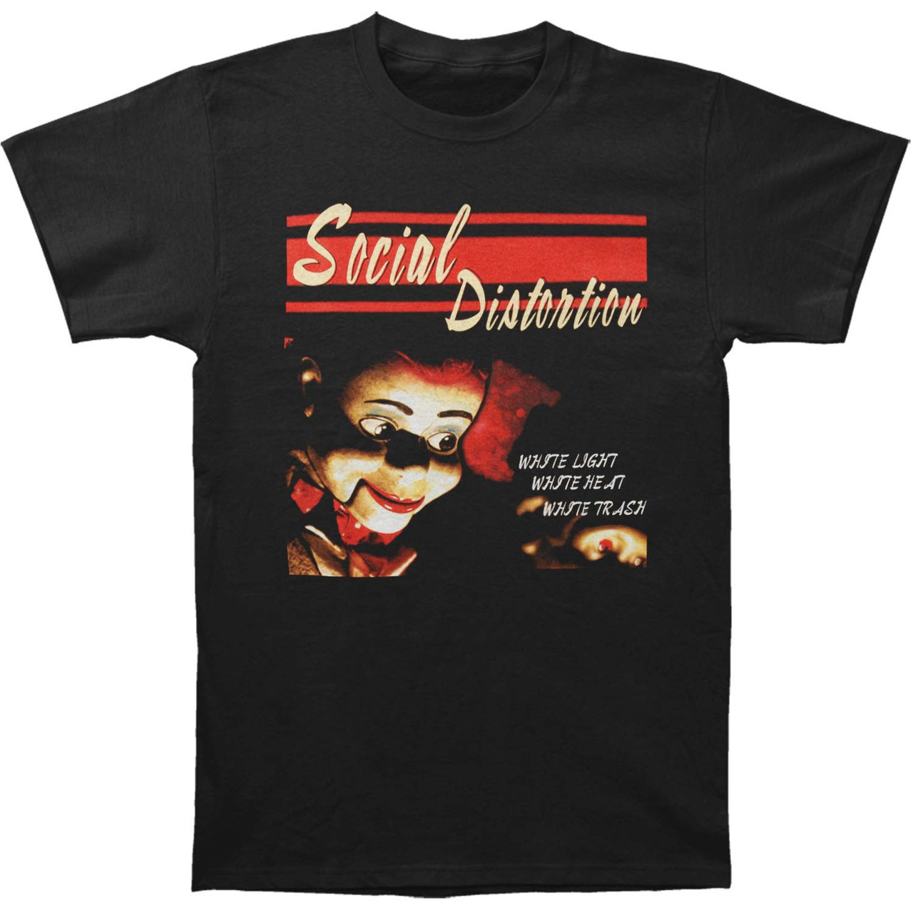 Social Distortion White Trash Album Art T-Shirt - Merch2rock