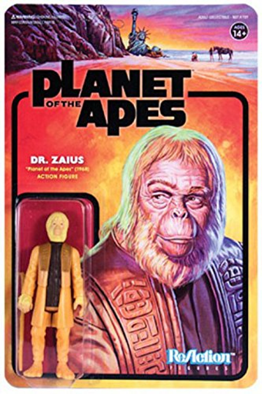 Super7 Planet Of The Apes Dr. Zaius ReAction Figure 3.75