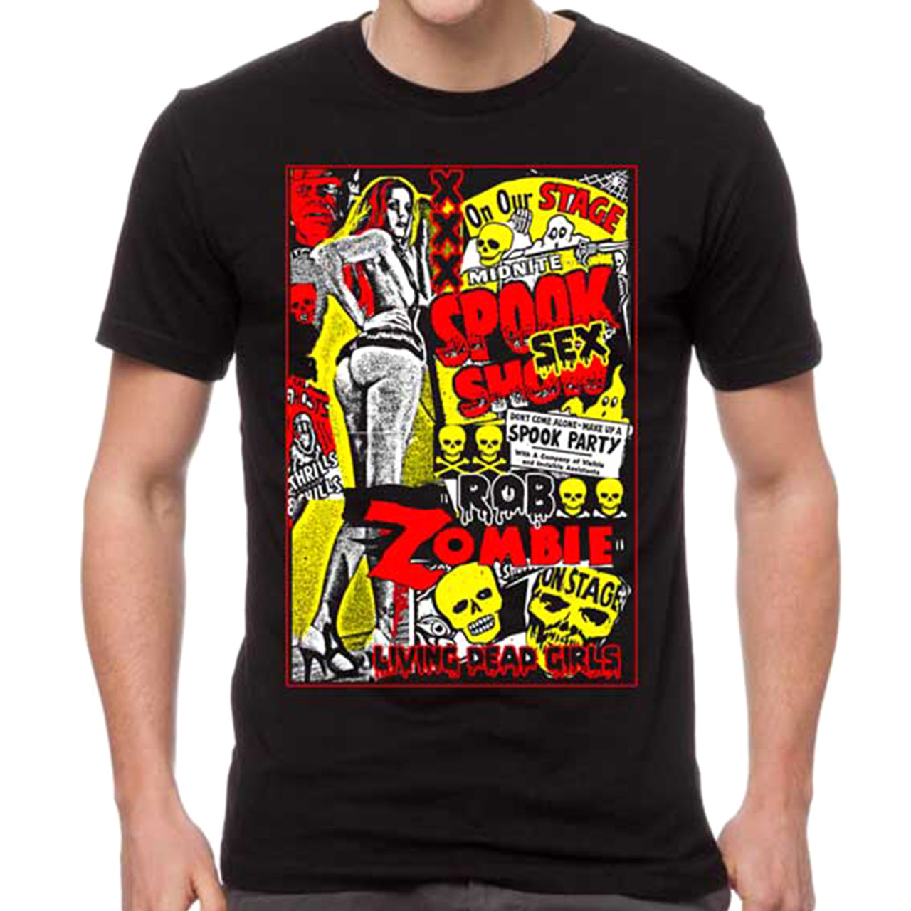 Rob Zombie Spook Sex T-Shirt - Merch2rock Alternative Clothing