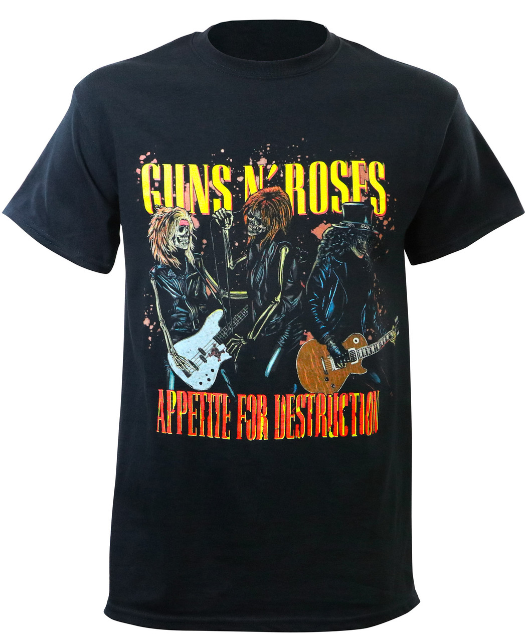 Guns N Roses Appetite for Destruction T-Shirt Black - Merch2rock