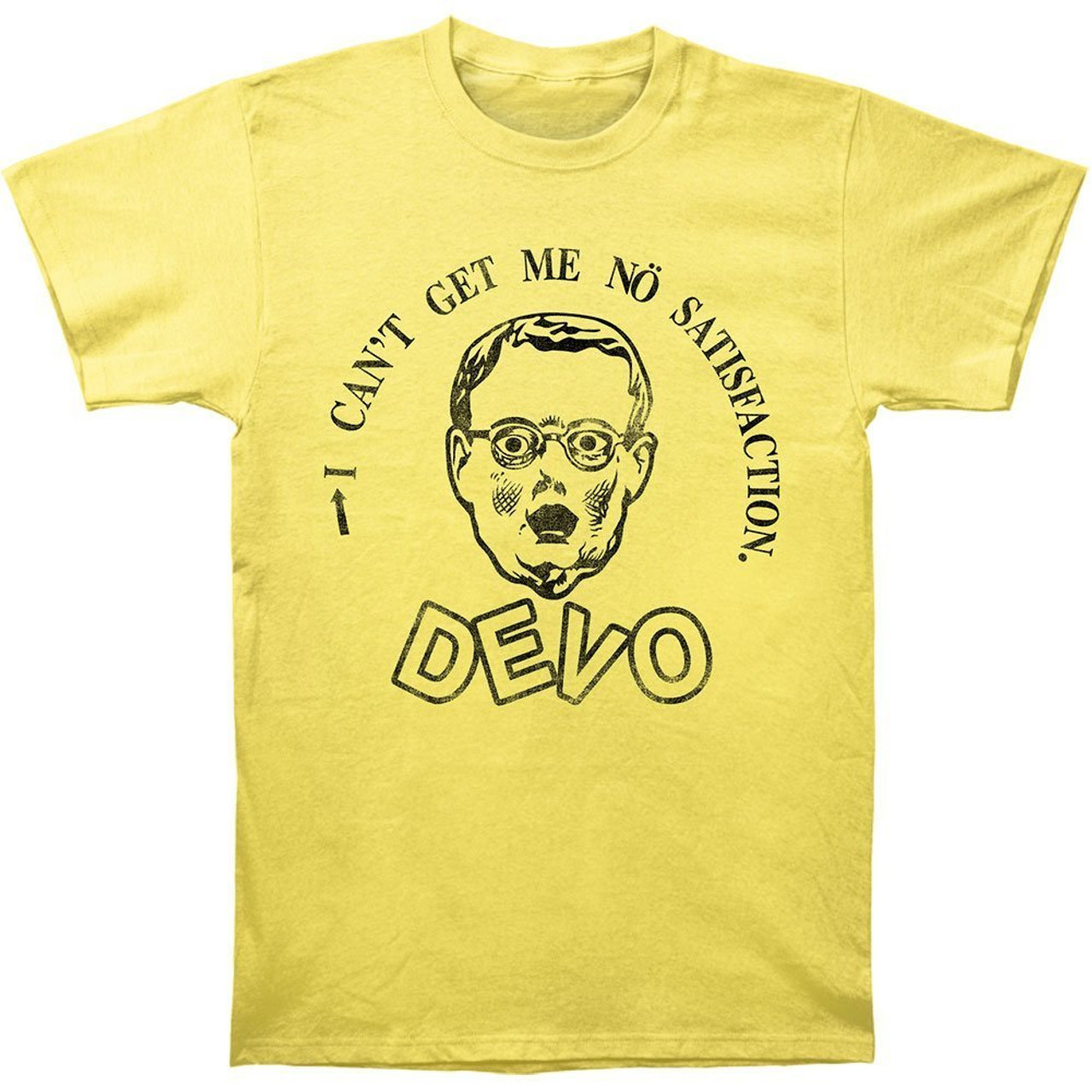 Devo No Satisfaction Slim-Fit T-Shirt - Merch2rock Alternative