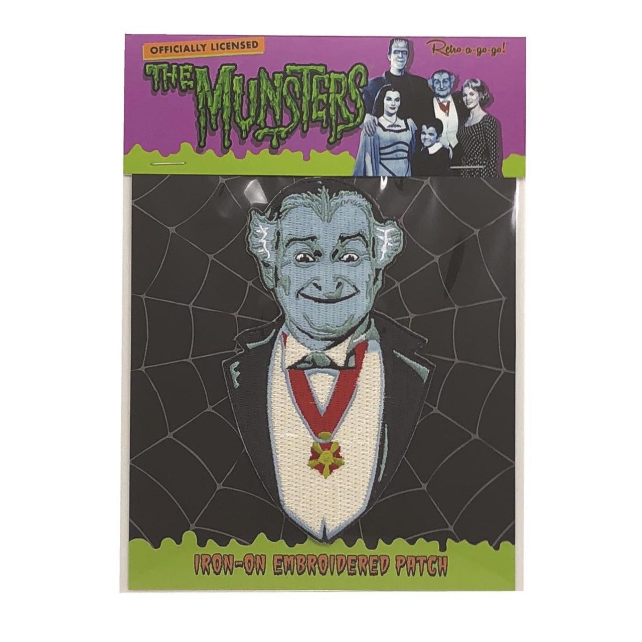 Retro A Go Go The Munsters Grandpa Munster Embroidered Patch