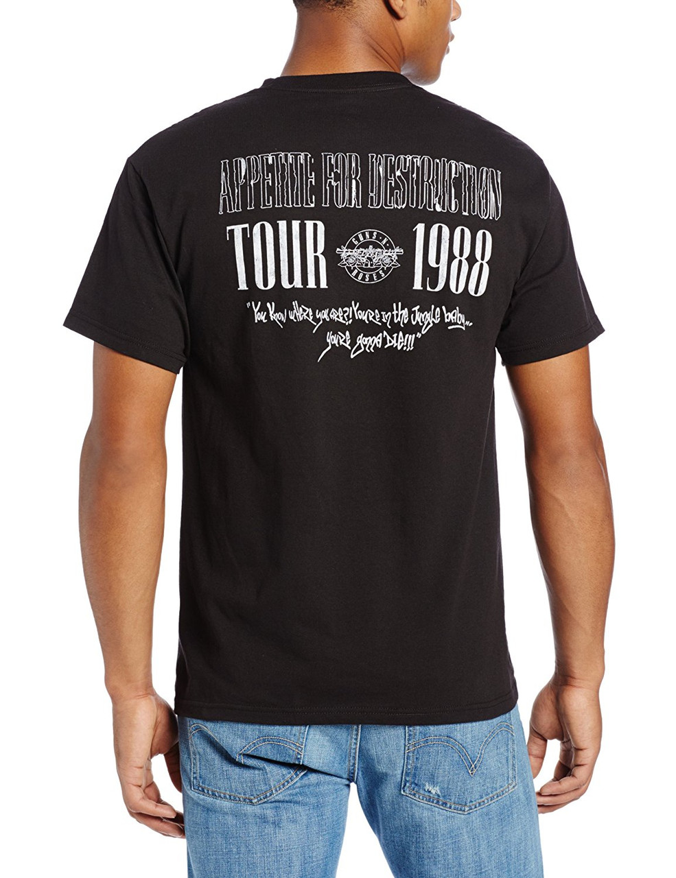 Guns N Roses T-Shirt - Appetite Tour 1988 - Merch2rock Alternative