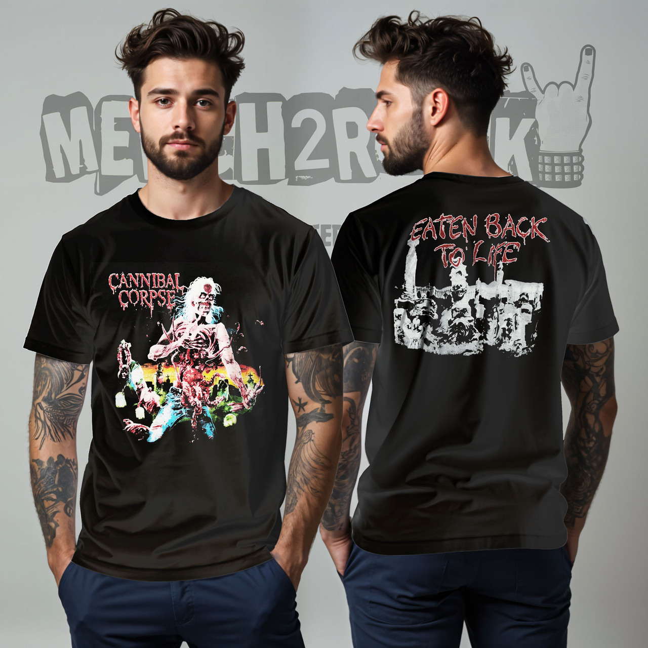 Cannibal Corpse Eaten Back to Life T-Shirt - Merch2rock