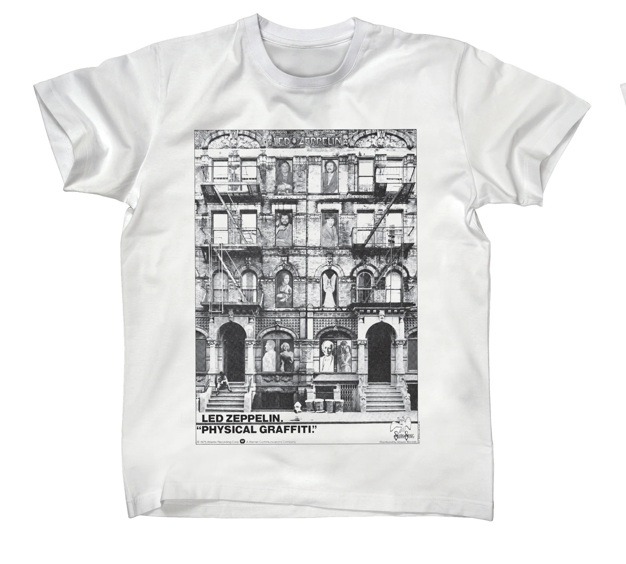 Led Zeppelin Physical Graffiti T-Shirt White - Merch2rock
