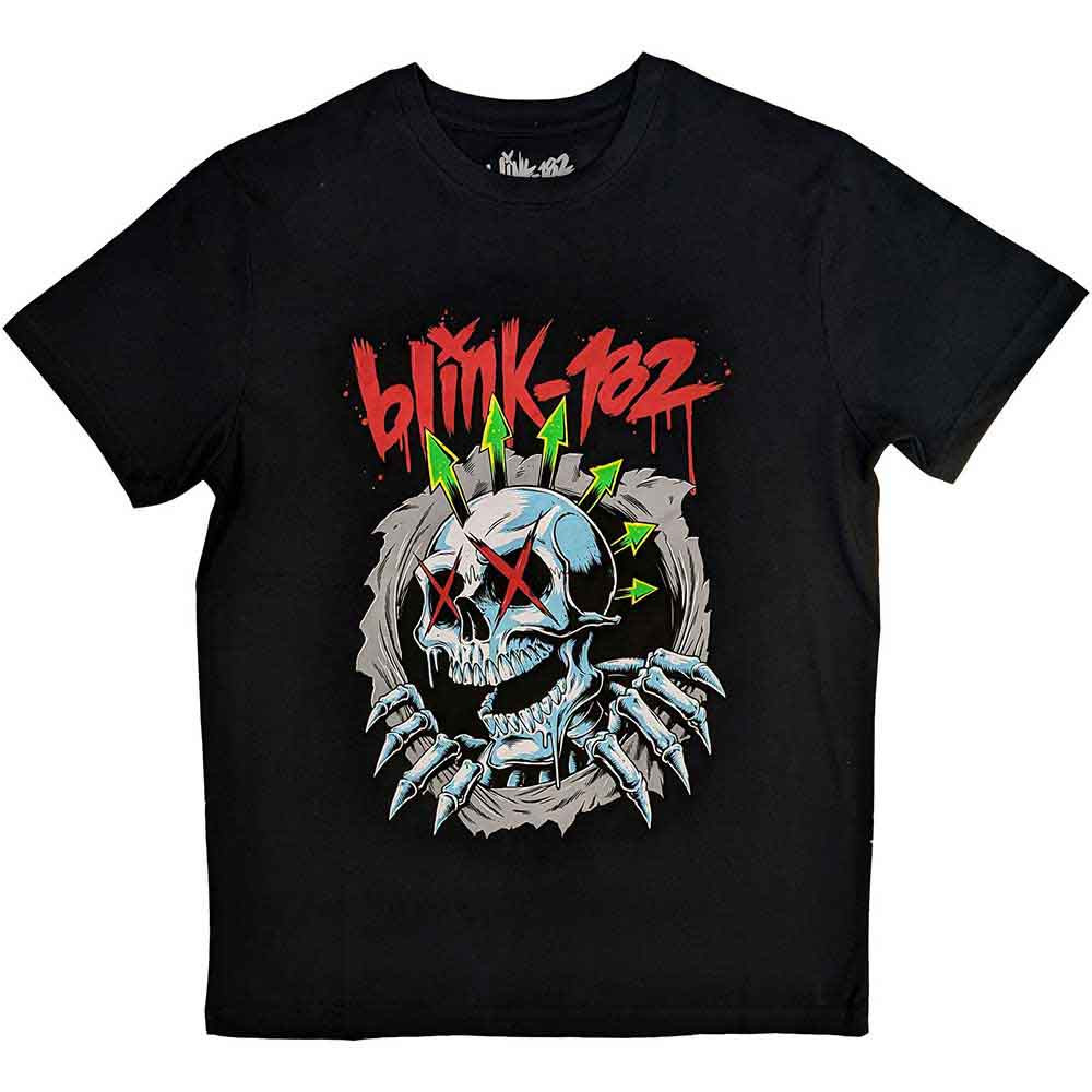Band T Shirts Mens Blink-182 Lonely Nights Official Band T-Shirt