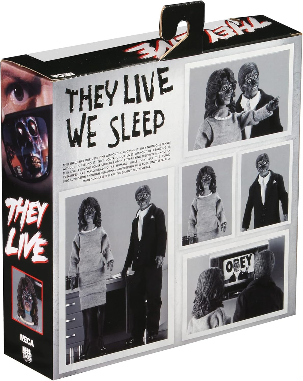 They Live: Aliens 8 Inch Retro Action Figure 2 Pack - Merch2rock