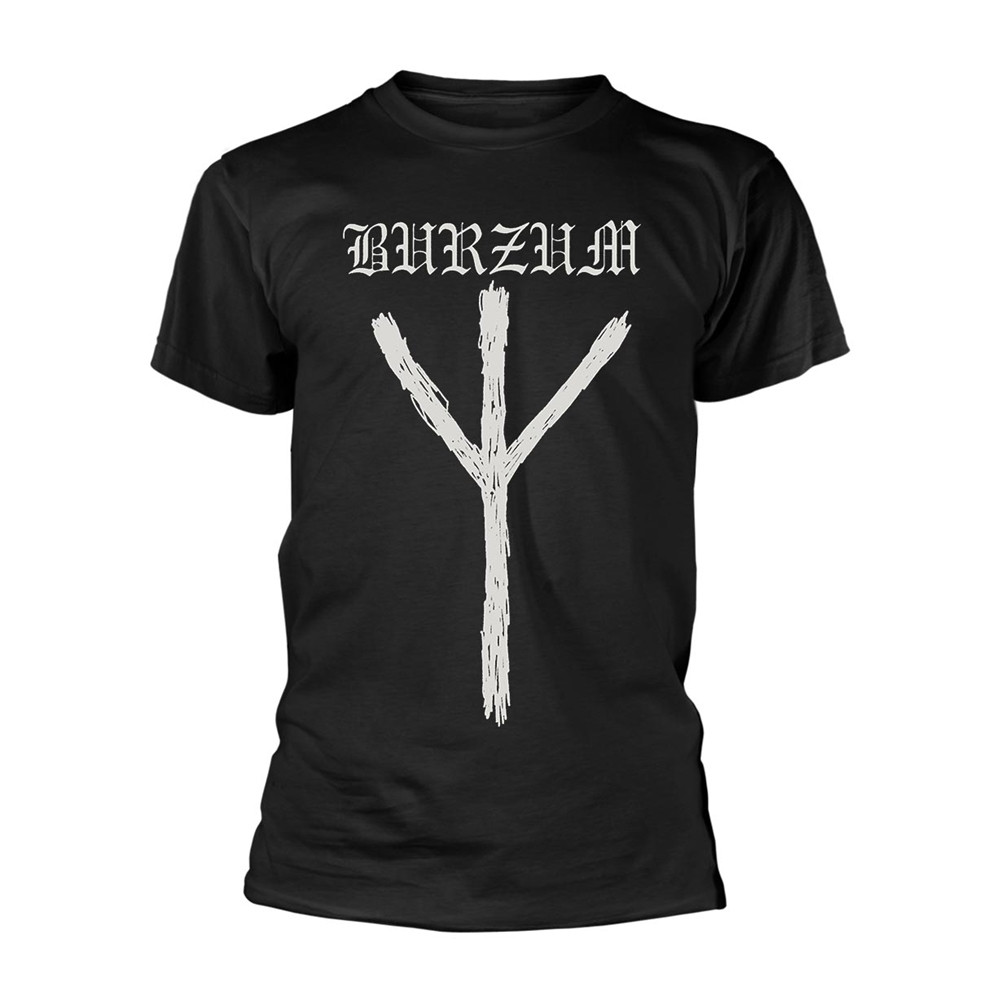Burzum Rune T-Shirt Black - Merch2rock Alternative Clothing