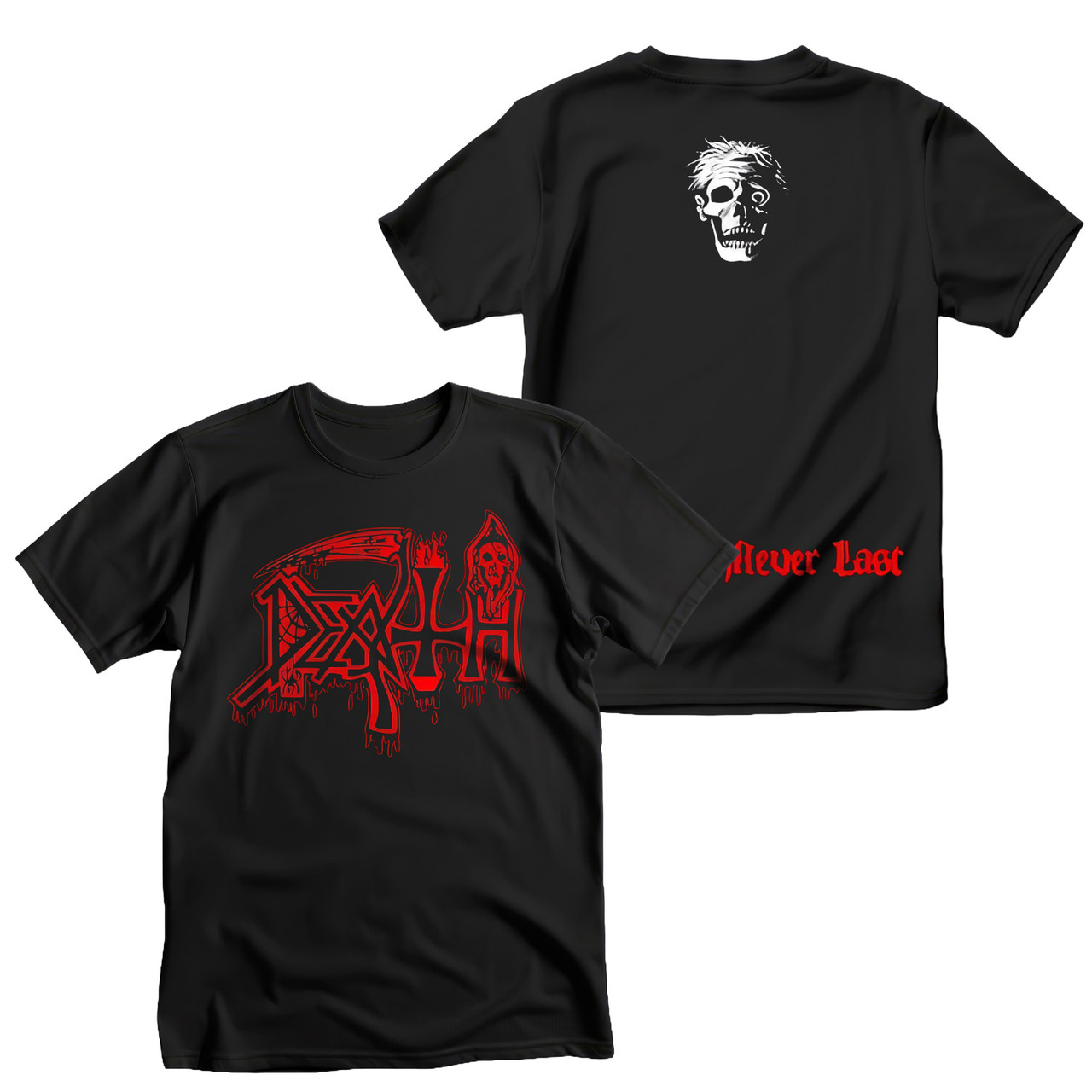 Death Life Will Never Last T-Shirt Black - Merch2rock Alternative