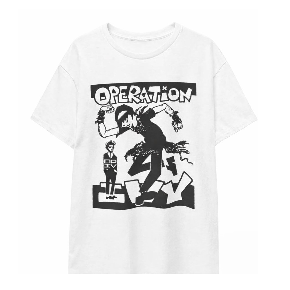 Operation Ivy Skanking T-Shirt White - Merch2rock Alternative Clothing