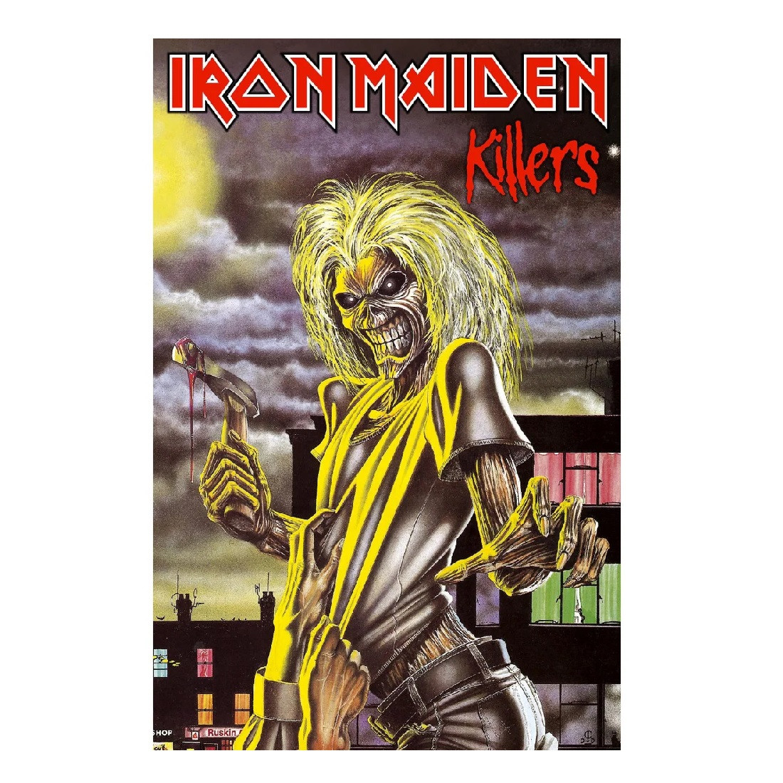 Iron Maiden Killers Textile Poster Flag - Merch2rock Alternative