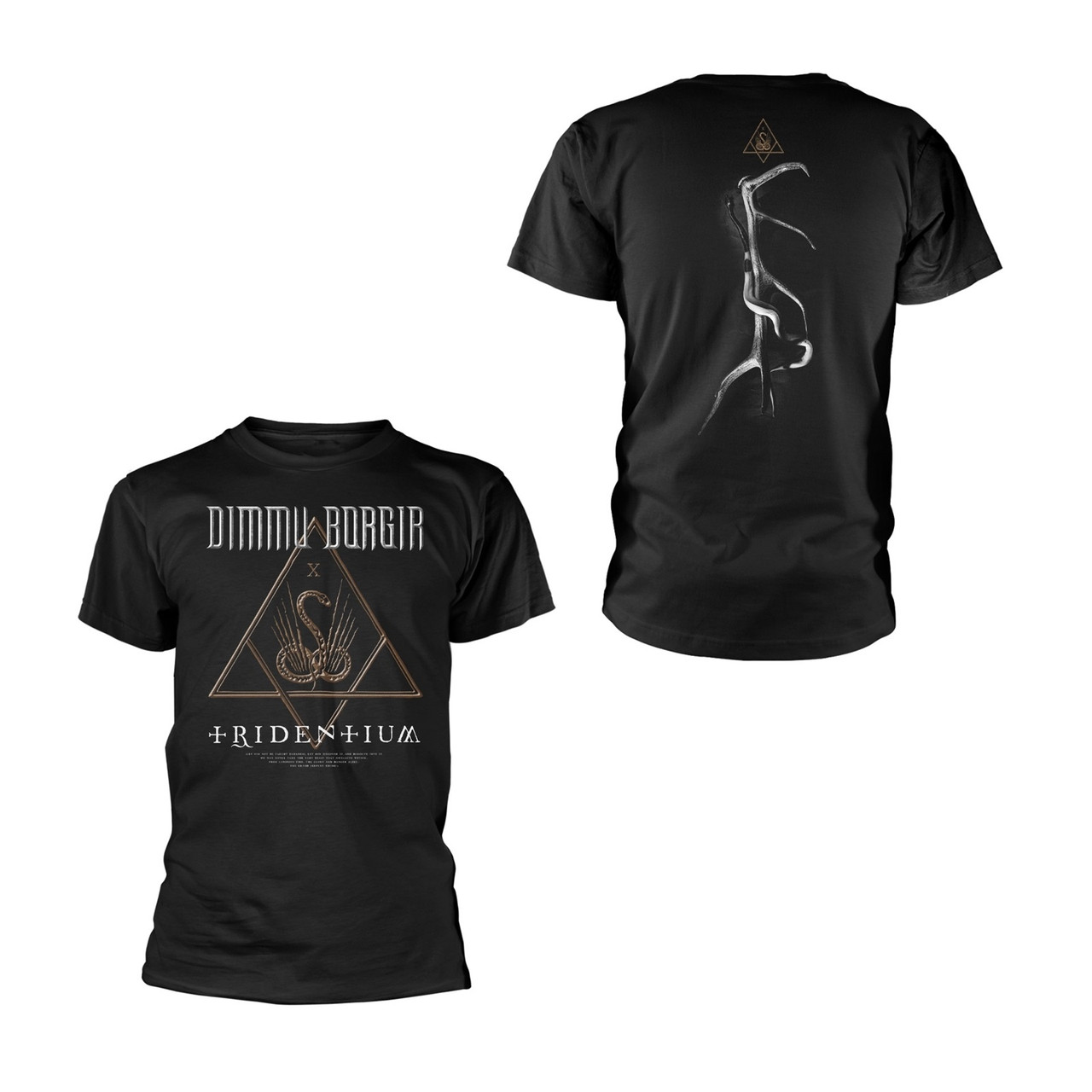 Dimmu Borgir Men's Tridentium T-Shirt Black - Merch2rock