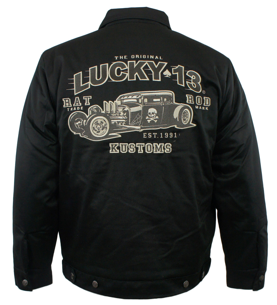 高評価！ lucky13 ラッキーサーティーン US古着》レーシングジャケット ...