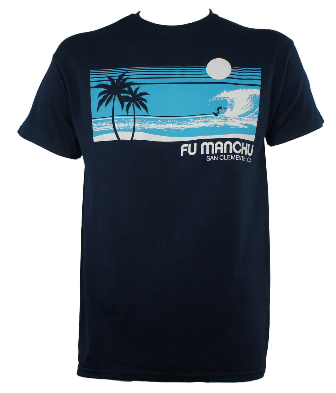 Fu Manchu T-Shirt - Surf San Clemente 