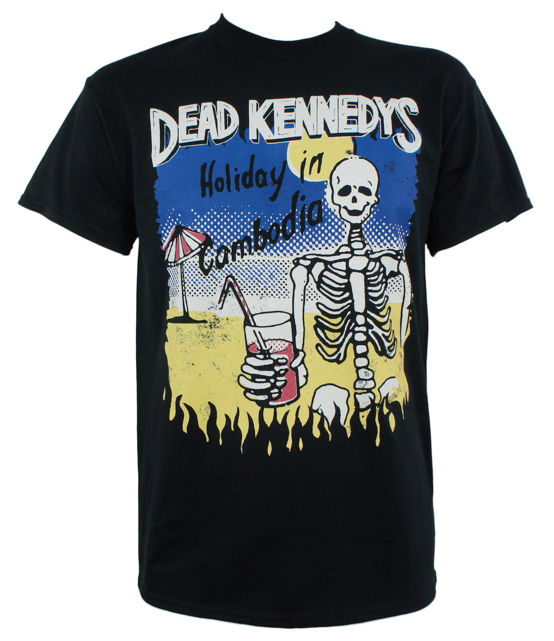 Dead Kennedys T-Shirt - Cambodian Skeleton - Merch2rock