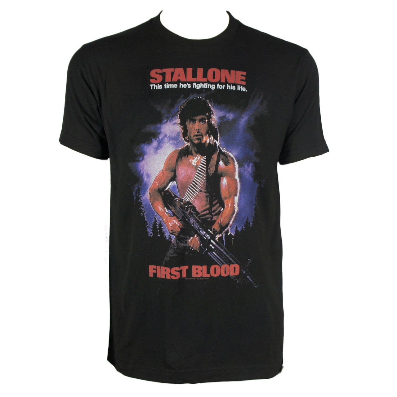 hånd Kenya sur Rambo T-Shirt - First Blood - Merch2rock Alternative Clothing