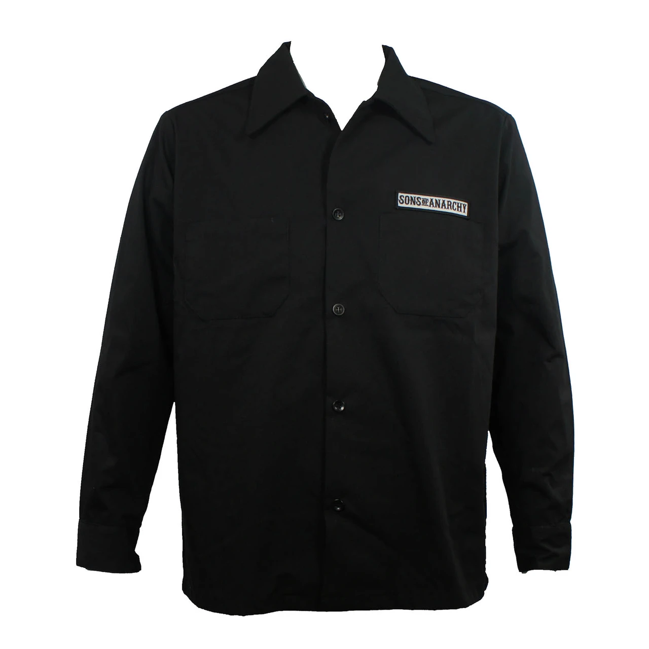 Sons Of Anarchy Long Sleeve Shirt - Ireland Chapter Screenprinted 