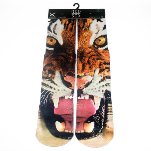 ODD SOX Tiger Crew Socks