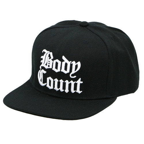 Body Count Band Name Logo Snapback Flat Bill Hat