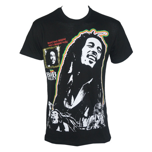 Bob Marley T-Shirt - Catch A Fire Montage