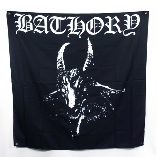 Bathory Fabric Poster Flag - Goat