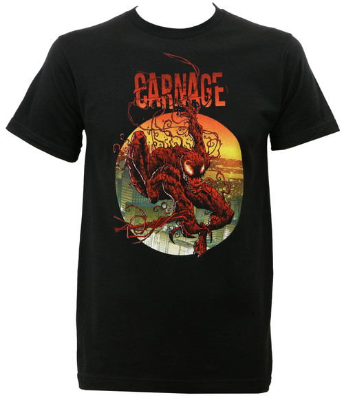 Marvel Comics Carnage Climbing Out Slim-Fit T-Shirt