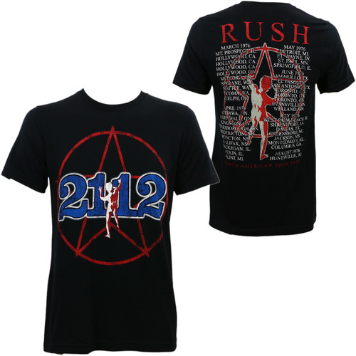 Rush 2112 Tour T-Shirt