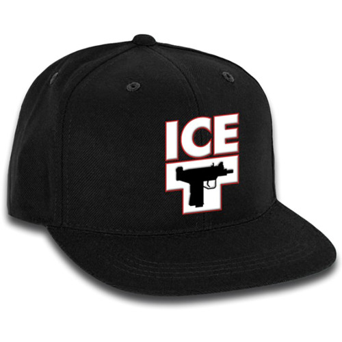 Ice-T Uzi Snapback Hat Black