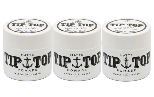 Tip Top Matte Pomade 4.25oz Pack of 3