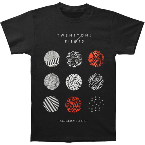 Twenty One Pilots Blurry Face Album Cover T-Shirt