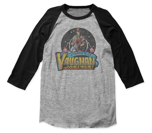 Stevie Ray Vaughan Raglan Baseball T-Shirt