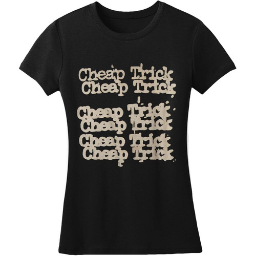Cheap Trick Junior's Stacked Logo T-Shirt