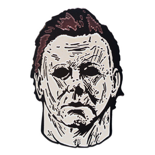 Halloween 2018 Michael Myers Mask Enamel Pin