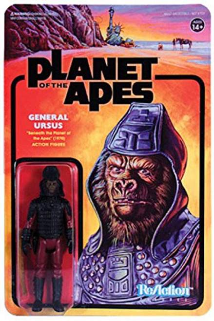 Super7 Planet Of The Apes General Ursus ReAction Figure 3.75"