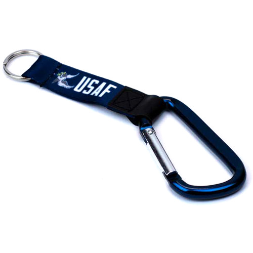 United States Air Force C-Clip Strap Keychain