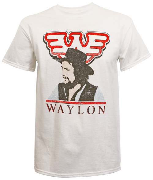 Waylon Jennings Colorized T-Shirt