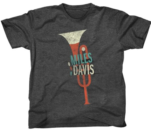 Miles Davis Trumpet Slim Fit T-Shirt