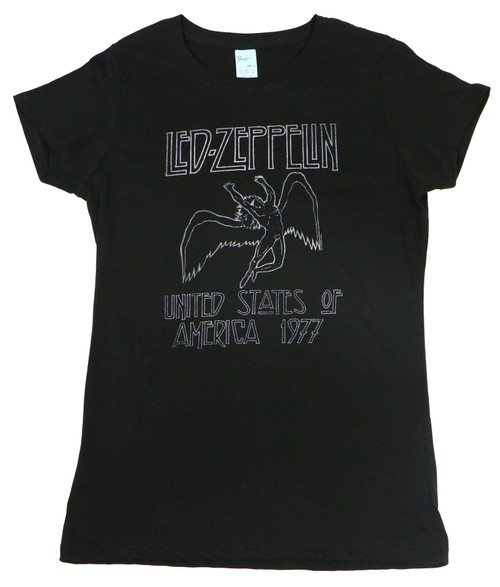 Led Zeppelin Juniors USA 77 T-Shirt