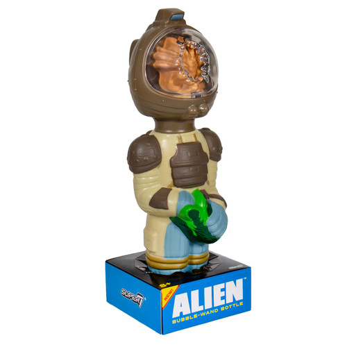 SUPER7 Alien Super Soapies Kane with Facehugger Bubble Wand Bottle