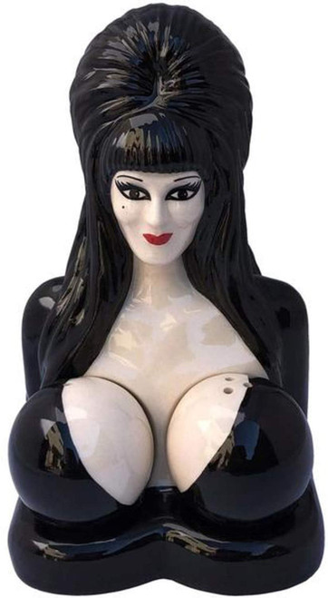 Kreepsville 666 Elvira Salt And Pepper Shakers Ceramic Centerpiece