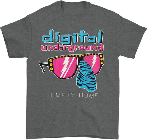 Digital Underground Big Nose Slim-Fit T-Shirt Charcoal